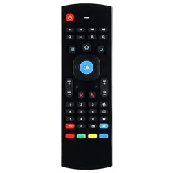 Controle Remoto Universal com Teclado Air Mouse Krab Kb3 - Preto