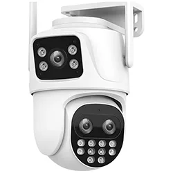 Câmera de Segurança Mannatech SWD2387HY-P9 Smart Wi-Fi 360° Branco