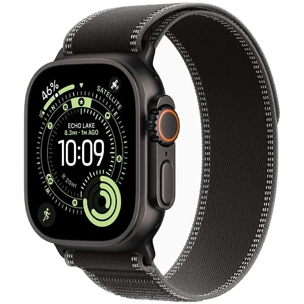 Apple Watch Ultra 3 49 MM M L MF1H4LW A3281 GPS + Celular - Black Titanium Black Charcoal Trail Loop