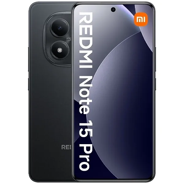 Celular Xiaomi Redmi Note 15 Pro Dual Sim de 512GB 12GB RAM de 6.77" 200+8mp 32mp - Preto (global)
