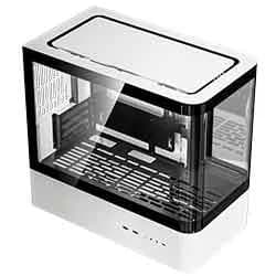 Gabinete Gamer Darkflash Hm1 Art Ultra Micro ATX - Branco