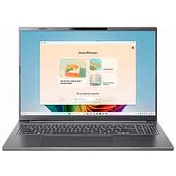Notebook Acer Aspire 16 AI A16-61MT-R6PG AMD Ryzen AI 9 32GB 1TB SSD 16" WUXGA Touch Steel Cinza