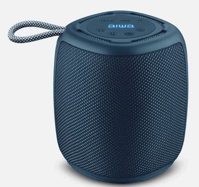 Aiwa Caixa de Som Speaker 15W RGB Ipx4 Aws-sp-03-bl Azul