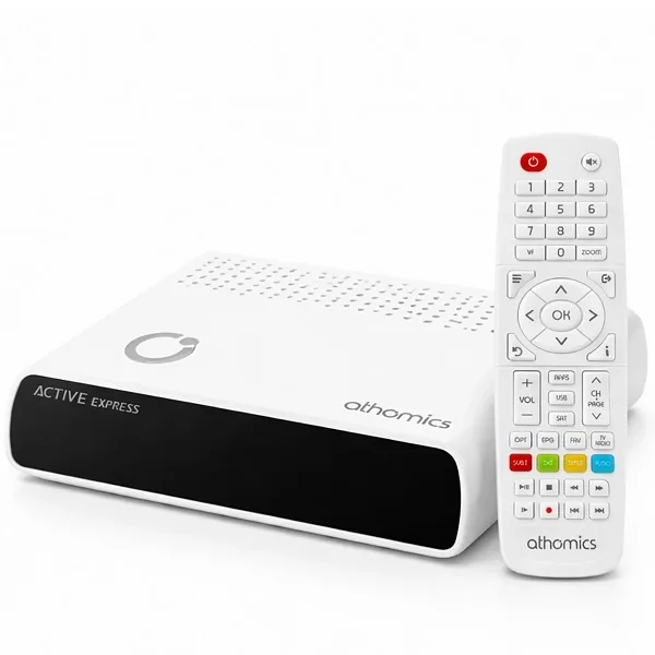 Receptor Fta Athomics Active Express com WI-FI - Branco