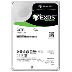 HD Seagate 24TB Exos X24 Enterprise 3.5" Sas 7200RPM - ST24000NM007H