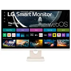 Monitor Lg 27SR50F-W Smart 27" Full HD IPS - Branco