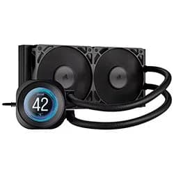 Water Cooler Corsair Nautilus 240 RS LCD 240mm Preto