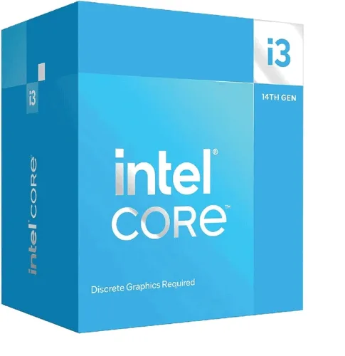 Processador Intel Core i3-14100F 3.5GHz 12MB 14ª Gen LGA1700 58W S/Vídeo Box