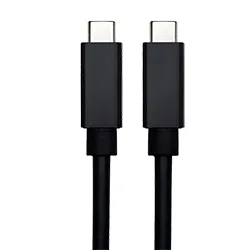 Cabo Mtek Usb-c Macho a Usb-c Macho MC-18CC 1.8m - Preto