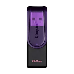 Pendrive Kingston Datatraveler Exodia S 64GB USB 3.2 - Roxo (kc-u3c64-7tp)