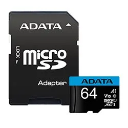 Cartão de Memória Micro Sd Adata V10 64GB Classe 10 -