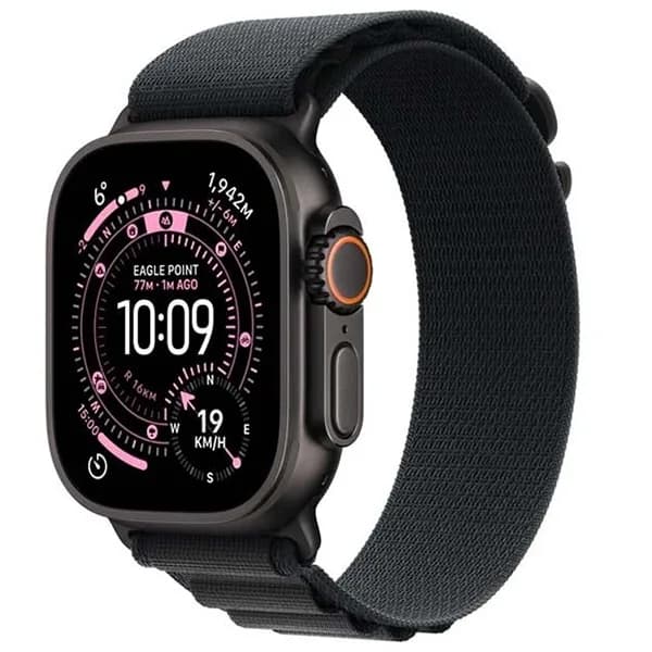 Apple Watch Ultra 3 49 MM M MF0V4LW GPS + Celular - Black Titanium Black Alpine Loop