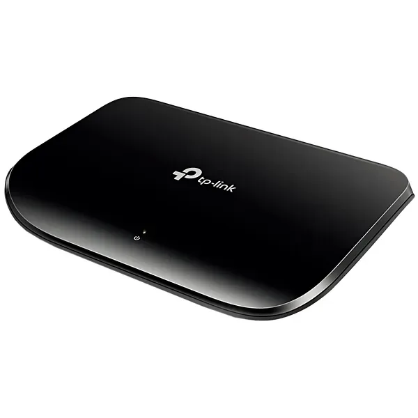 Switch Tp-link Tl-sg1005d com 5 Portas Ethernet de 10 100 1000 Mbps - Preto