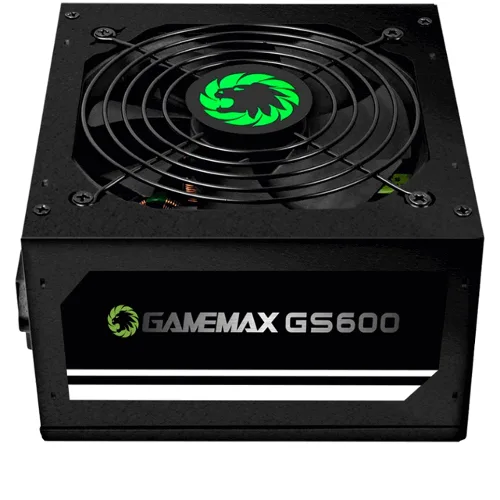 Fonte ATX 600W Reais 80plus White GS600 Box Gamemax