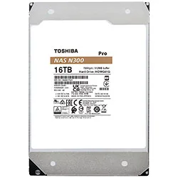 HD Toshiba N300 Pro NAS 16TB 3.5" SATA 3 7200RPM HDWG51GXZSTB