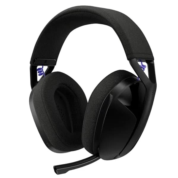 Headset Gamer Logitech G321 Sem Fio USB para PC, PS5, Nintendo Switch - Preto Roxo