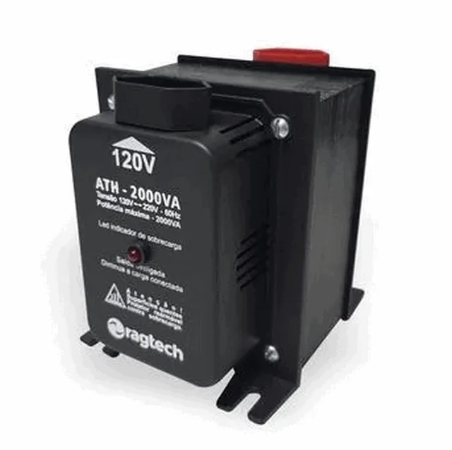 Ragtech Autotransformador Ath 2000va Bivolt Tomada 20a 2p+t 4475