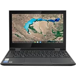 Notebook Lenovo Chromebook 300e 2nd Gen Intel Celeron N4020 Tela Touch HD 11.6" / 4GB de RAM / 32GB Emmc / Chromeos - Preto / Cinza (inglês) (netbook)