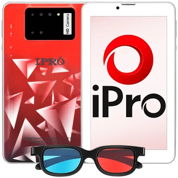 Tablet Ipro SPEED-5 4G WI-FI 32GB 2GB RAM de 7" 2mp 2mp - Vermelho Marrom