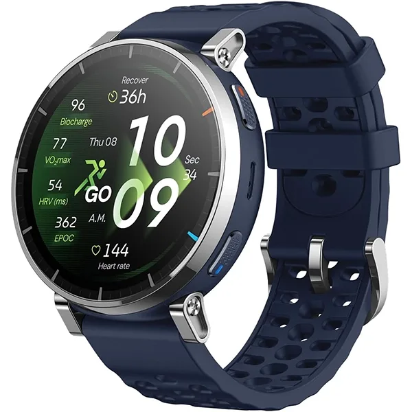 Relógio Amazfit Active 3 Premium A2559 com GPS Bluetooth - Atlas Blue