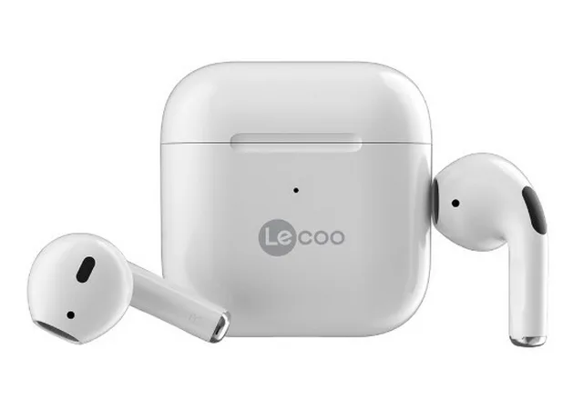 Lecoo Fone de Ouvido Bluetooth 5.1 Tws Branco Ew310wh