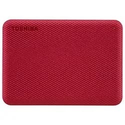 HD Externo Toshiba 4TB Canvio Advance 2.5" HDTCA40XR3CA - Vermelho