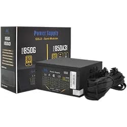 Fonte Mtek 850W ATX PSR850A31 80 Plus Gold Semi Modular (ATX 3.1)
