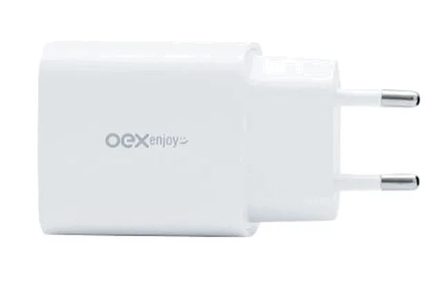 Oex Carregador 2 Saidas Usb/tipo-c 20W P/tomada Cg206 Branco 48.7409