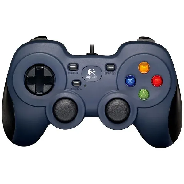 Controle Logitech F310 940-000110 para PC - Azul Preto