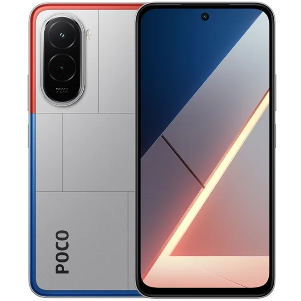 Celular Xiaomi Poco M7 NFC Dual Sim de 256GB 8GB RAM de 6.9" 50mp 8mp - Prata (global)