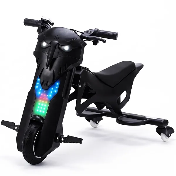 Triciclo Elétrico Audisat Moto Te-8mx 8" Bluetooth Speaker - Preto (1 Mês de Garantia)