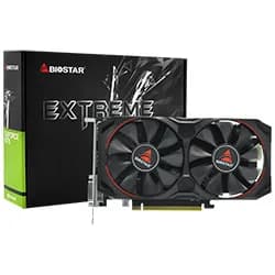 Placa de Vídeo Biostar Extreme Gaming 4GB GeForce GTX1050TI GDDR5 - VN1055TF41