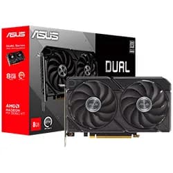 Placa de Vídeo Asus Dual Gtiii 8GB Radeon RX9060XT GDDR6 - DUAL-RX9060XT-8G