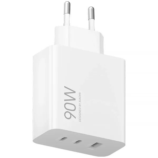 Adaptador de Tomada Xiaomi My-19-ek USB 2USB-c de 90 Watts - Branco