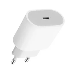 Carregador Tomada Apple MHJE3CI/A Type-c / 20W - Branco
