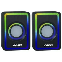 Caixa de Som Satellite AS-92005B Gaming RGB / Bluetooth / USB / Aux - Preto