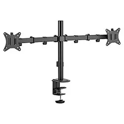 Suporte de Monitor Ftx FTX66-C024 17" a 32" / 9k / Duplo / Articulado - Preto