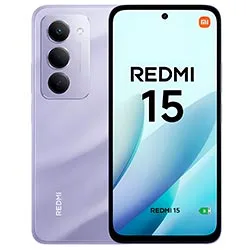 Celular Xiaomi Redmi 15 6GB RAM 128GB 6.9" Dual Sim LTE Sandy Roxo