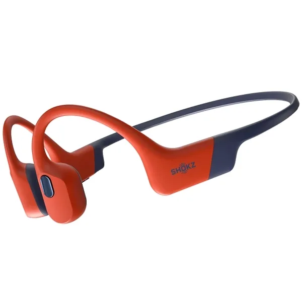 Fone de Ouvido sem Fio Shokz Openswim Pro S710 com Enc Dns - Vermelho Azul