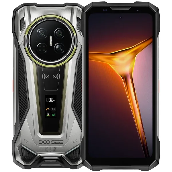 Celular Doogee V Max 2 512GB 16GB RAM 6.78" 200+64+8MP 32MP NFC Dual SIM Terra Titanium