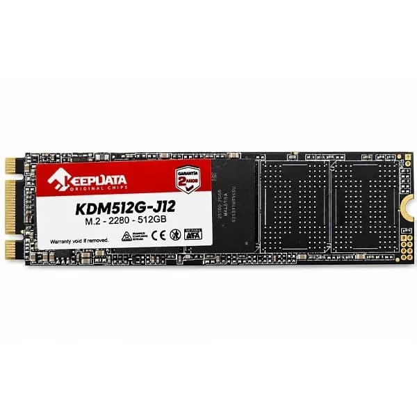 SSD Keepdata M.2 SATA 512GB Preto KDM512G-J12