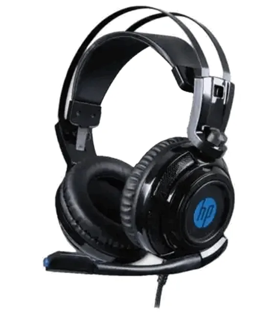 Headset Gamer P2 LED Preto H200 HP