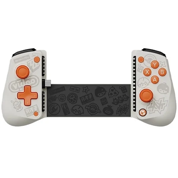 Controle para Smartphone Gamesir X5 Lite Zenless - Branco Laranja