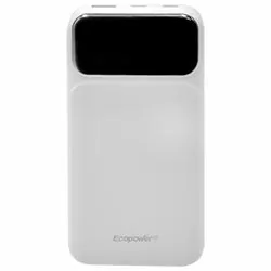 Carregador Portátil Ecopower EP-C850 12000MAH USB / Type-c / Lightning - Branco