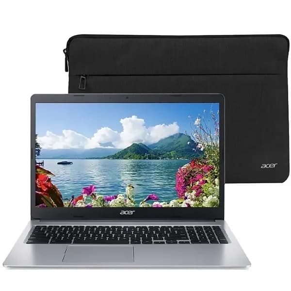 Notebook Acer Chromebook 315 Cb315-4h-c7a1 15.6" INTEL Celeron N4500 4GB RAM 64GB Emmc - Pure Silver