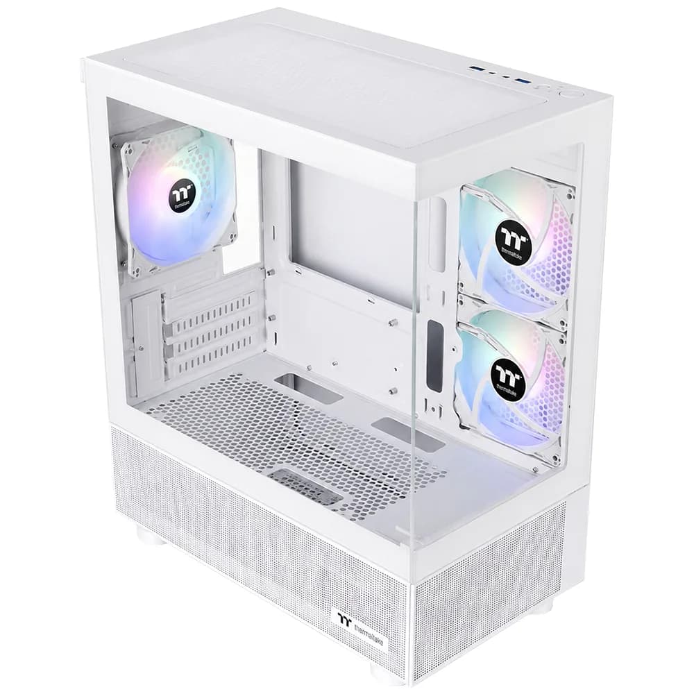 Gabinete Gamer Thermaltake View 170 Tg Argb Micro ATX - Snow (ca-1z4-00m6wn-00)