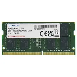 Memória RAM para Notebook Adata DDR4 16GB 3200MHZ -
