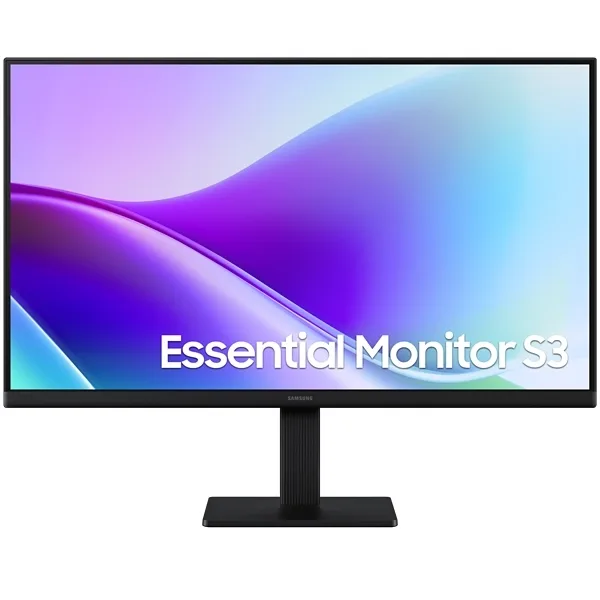 Monitor Samsung Essential S3 S24f320gan de 24" Full HD 16:9 120HZ 5 Ms com HDMI