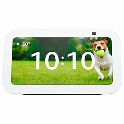 Caixa de Som Amazon Echo Show 5 3ª Geração com Tela 5.5" Alexa Bluetooth Branco