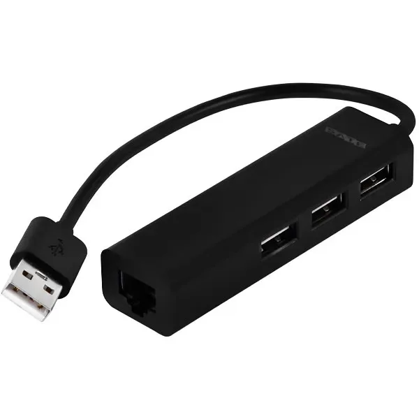 Hub USB Satellite A-hub40 com 3 Portas USB 2.0 - Preto